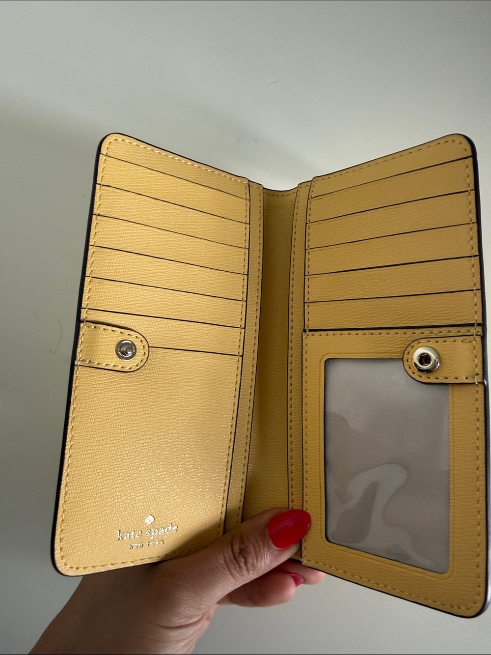Kate Spade Pastel Yellow Wallet - Picture 5 of 7